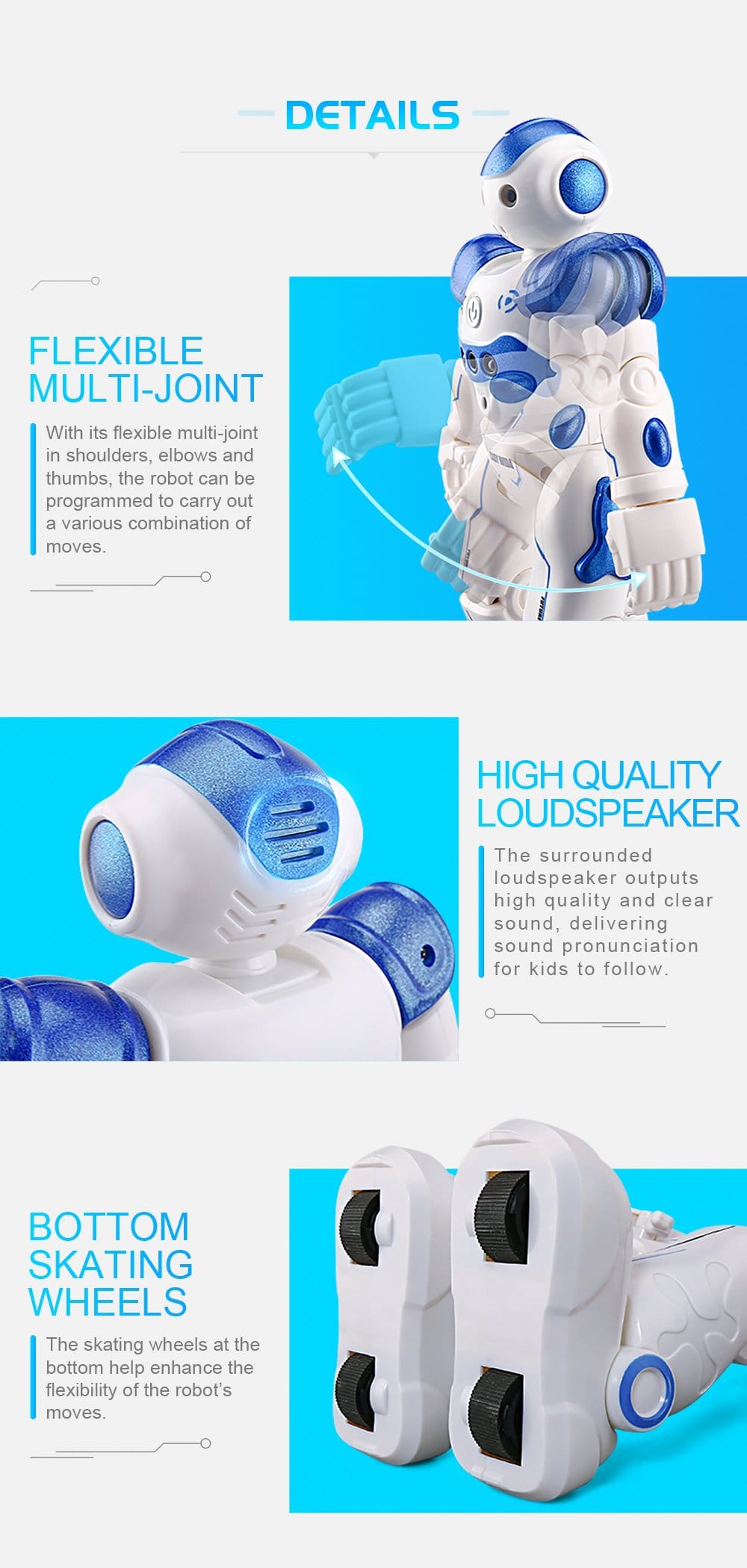 EARLY CHRISTMAS SALEGesture Sensing Smart Robot-Buy 2 Get Extra 10% OFF& Free Shipping