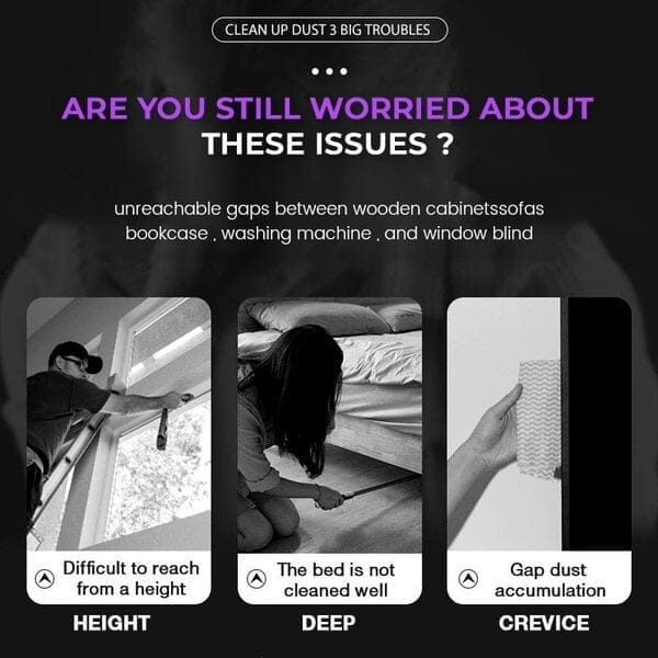 Last Day Promotion 49% OFF Retractable Gap Dust Cleaner