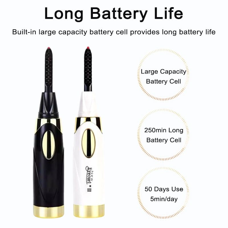 New Year PromotionHeated Eyelash Curlers USB Rechargeable