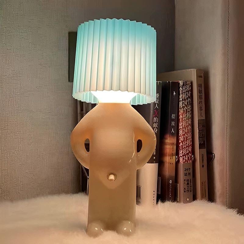 Creative Shy Desk Lamp Bedside Night Lamp Little Naughty Boy Desk Lamp