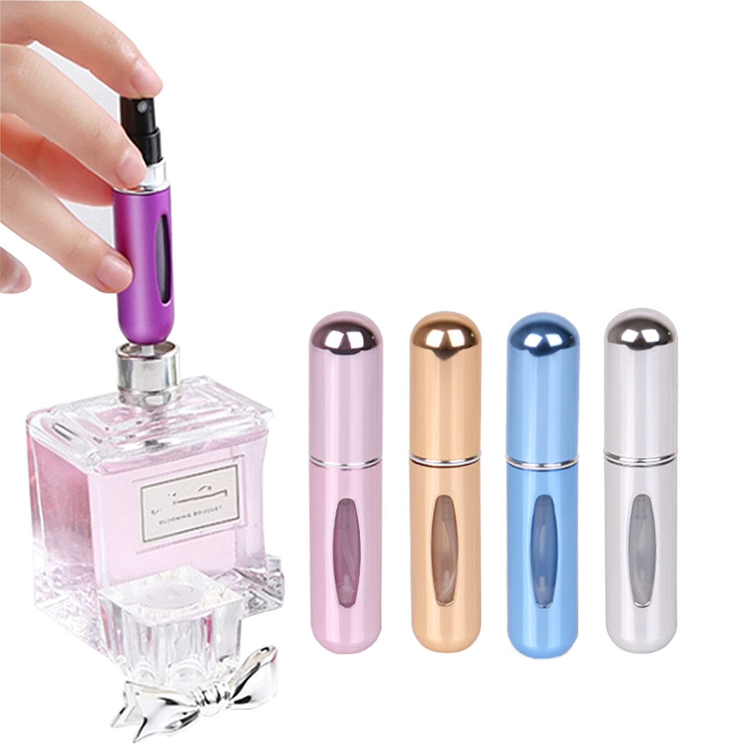 Early Christmas Sale 50% OFF - Portable Mini Refillable Perfume Empty Spray
