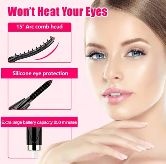 New Year PromotionHeated Eyelash Curlers USB Rechargeable