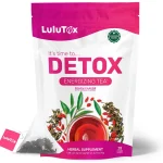 LULUTOX Detox Tea - Herbal Blend with Dandelion Ginseng and Ginger
