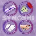 Electric Spin Scrubber, Cordless Cleaning Brush Bathroom Scrubber.