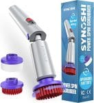 Electric Spin Scrubber, Cordless Cleaning Brush Bathroom Scrubber.